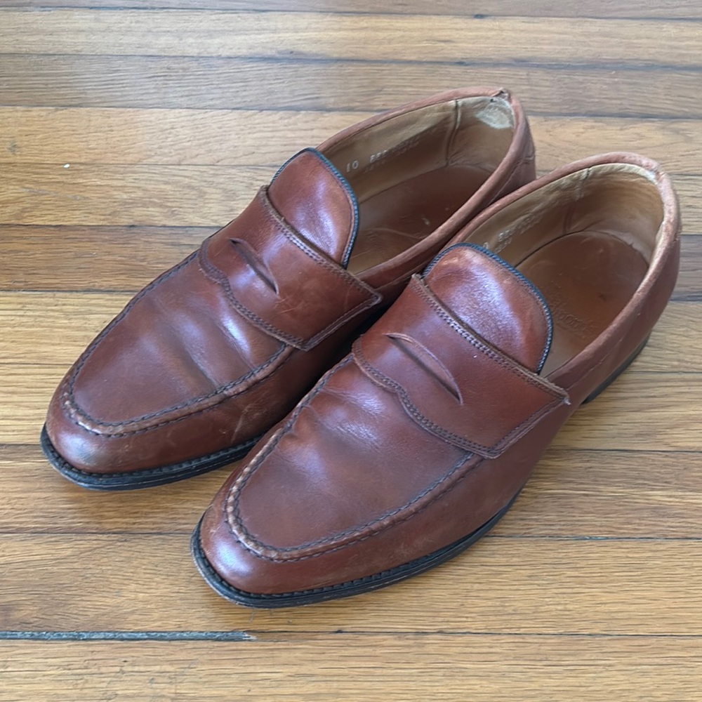 Men’s Allen Edmonds Randolph Chili Brown Loafers